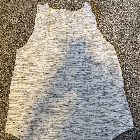 JCrew Grey Heather Tank with Pocket Detailing - Picture 2 of 2